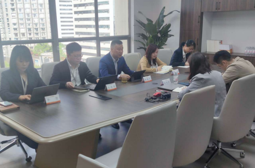 北京优跃达科技一行赴山东阳光佳苑养老集团就ERP全省布局洽谈